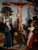 Crucifixión - Jan Provoost — vista de la obra