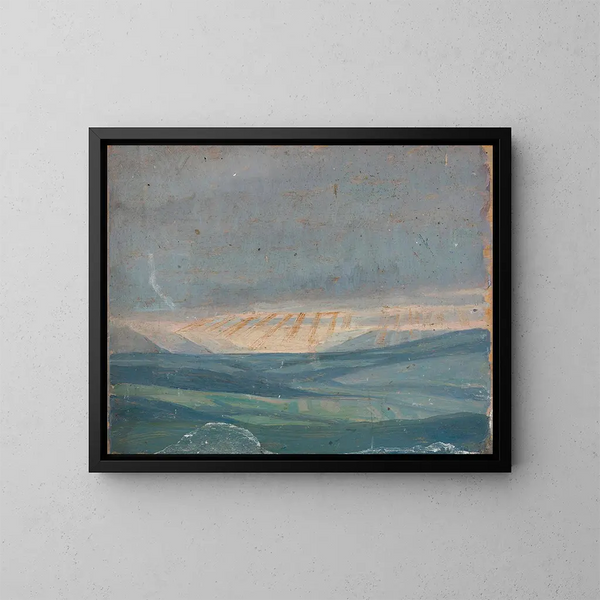 Champs - Jan Rembowski — framed artwork on a wall
