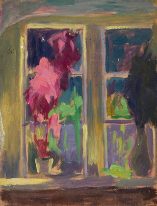 Jan Rembowski - Window with flower pots.webp