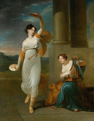 Jan Rustem - Portrait of Maria Mirska Barbara Szumska and Adam Napoleon Mirski.webp