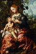 de la Virgen de la Humildad - Jan Sanders van Hemessen — vista de la obra