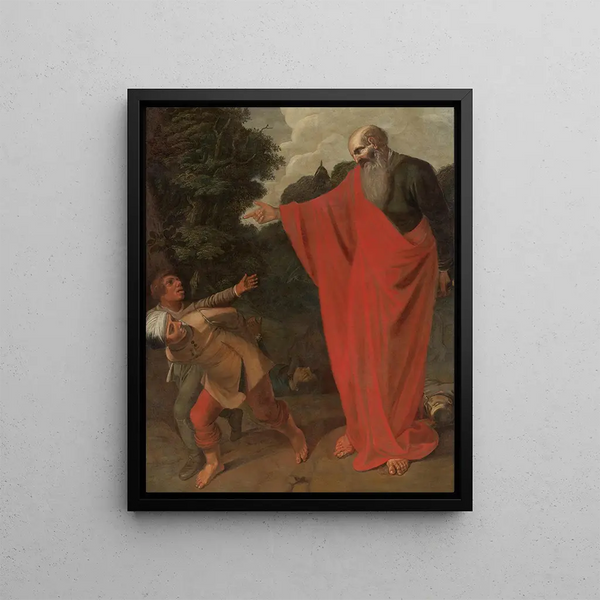 Jan Simonsz Pynas - Mythological Figure In A Landscape.webp