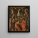 Calvaire - Jan Snellinck — cuadro enmarcado en la pared