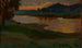 Bielany al atardecer - Jan Stanisławski — vista de la obra