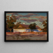 Día frío Una casa al sol - Jan Stanisławski — cuadro enmarcado en la pared