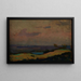 Crepúsculo - Jan Stanisławski — cuadro enmarcado en la pared