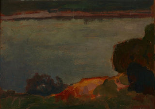 Jan Stanislawski - Evening at the Dnieper River.webp