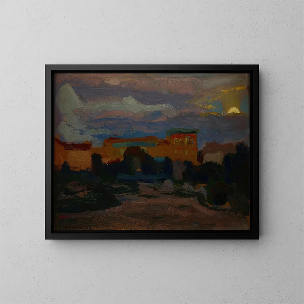 Kyiv Painting - Jan Stanisławski — framed artwork on a wall
