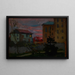 En Kyiv al amanecer - Jan Stanisławski — cuadro enmarcado en la pared