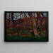 Motif of the Imperial Garden in Kyiv - Jan Stanisławski — framed artwork on a wall
