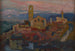 Pérouge al atardecer - Jan Stanisławski — vista de la obra