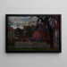 Parque Planty en primavera - Jan Stanisławski — cuadro enmarcado en la pared