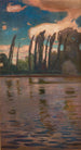 de Álamo en el agua - Jan Stanisławski — vista de la obra