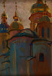 de la catedral ortodoxa Santa Sofía en Kyiv - Jan Stanisławski — vista de la obra