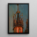 the arrow of the Saint Mary Church in Kraków - Jan Stanisławski — framed artwork on a wall