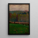 Paisaje de primavera - Jan Stanisławski — cuadro enmarcado en la pared