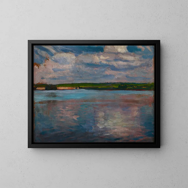 Water in the Sun - Jan Stanisławski — framed artwork on a wall