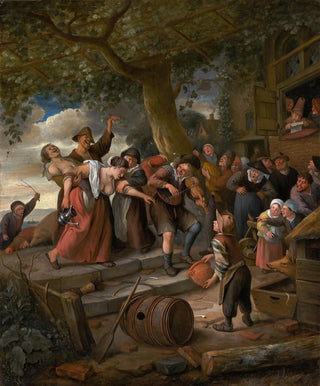 Jan Steen - A Pig Belongs in the Sty.webp