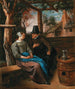 Un pretendiente con una joven mujer - Jan Steen — vista de la obra