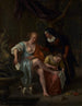 Betsabé después del baño - Jan Steen — vista de la obra