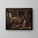 The Family Concert - Jan Steen — framed artwork on a wall