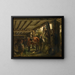 Carro de heno - Jan Stobbaerts — cuadro enmarcado en la pared