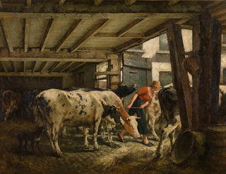 Jan Stobbaerts - Leaving the Stable.webp