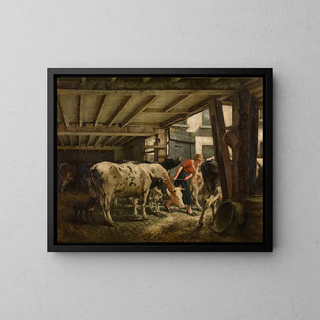 Jan Stobbaerts - Leaving the Stable.webp