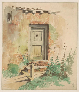 Jan Striening - Buitendeur aan een boerenwoning.webp
