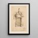 Petite porte du château de Heemstede - Jan Striening — framed artwork on a wall