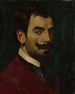 Portrait of Myrton Michalski - Jan Styka — artwork view