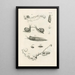 The Book of Nature or L'histoire des insectes Pl08 - Jan Swammerdam — framed artwork on a wall