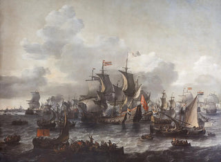 Jan Theunisz Blanckerhoff - The Battle of the Zuider Zee 1573.webp