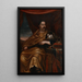 Retrato de Juan III Sobieski - Jan Tricius — cuadro enmarcado en la pared