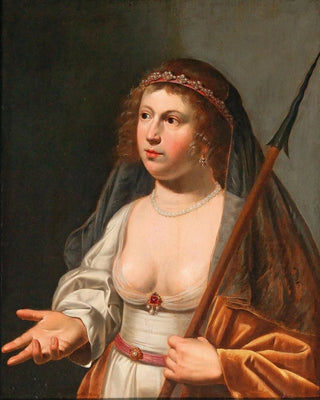 Jan Van Bijlert - A Young Shepherdess.webp