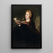 La Sibila de Delfos - Jan van den Hoecke — cuadro enmarcado en la pared