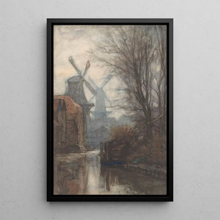 Jan Veth - Molens aan een vaart.webp