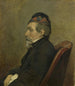 Retrato de Johan Hendrick Louis Meyer Pintor de marinas - Jan Weissenbruch — vista de la obra