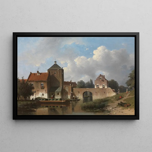 Jan Weissenbruch - The IJsselpoort at IJsselstein.webp