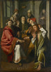 Judas rindiendo las monedas de plata - Jan Woutersz — vista de la obra