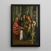 Judas rindiendo las monedas de plata - Jan Woutersz — cuadro enmarcado en la pared