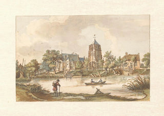 Jan de Beijer - Gezicht op Acquoy aan de Linge.webp