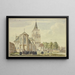 Saint-Martin a Emmerich von Osten - Jan de Beijer — cuadro enmarcado en la pared