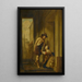 Mercure and Aglauros at the door of Hersé's chamber - Jan de Bray — artwork view