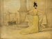 Woman in Evening Dress - Jan van Beers — artwork view