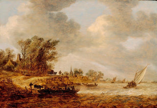 Jan van Goyen - A Windy Day.webp