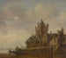 Antiguo portal del castillo en Nimega - Jan van Goyen — vista de la obra