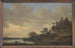 Escena fluvial con la taberna del Cisne - Jan van Goyen — vista de la obra