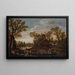 El Bac - Jan van Goyen — cuadro enmarcado en la pared