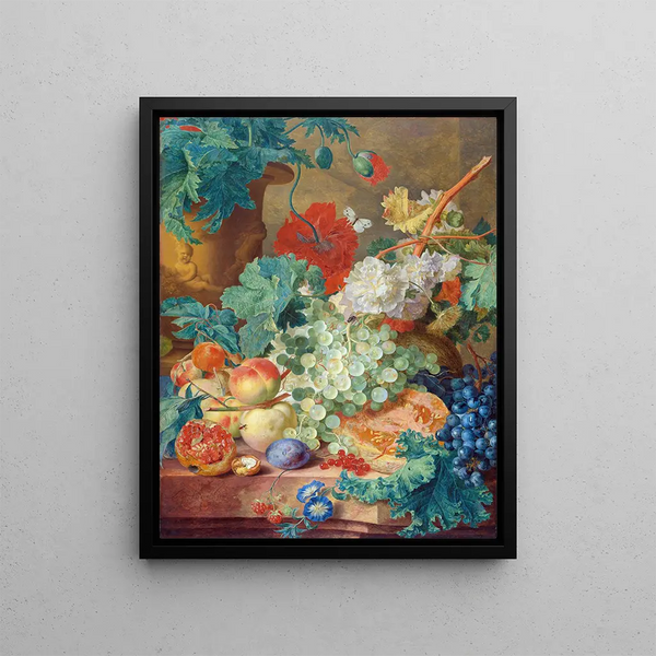 Jan van Huysum - Still Life with Flowers and Fruit.webp